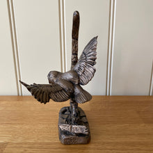 Load image into Gallery viewer, Owl In Flight Bronze Frith Sculpture By Guy Redwood