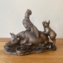 Load image into Gallery viewer, Down On The Farm Bronze Frith Sculpture By Guy Redwood