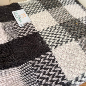 Tweedmill Recycled 100% All Wool Celtic Weave Check Throw