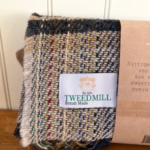 Tweedmill Recycled 100% Wool Throw/Rug/Picnic Blanket Small