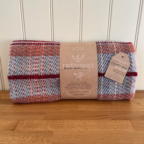 Tweedmill Recycled 100% Wool Throw/Rug/Picnic Blanket Small