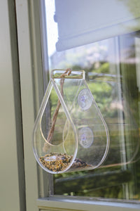 Dew Drop Window Bird Feeder Wildlife Country Gift