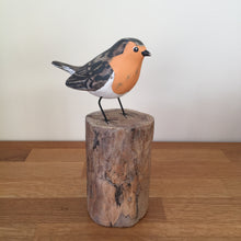 Load image into Gallery viewer, Archipelago Robin Wood Carving