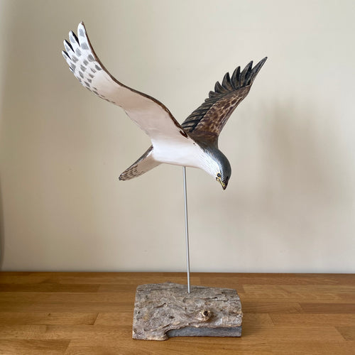Archipelago Kestral Wood Carving