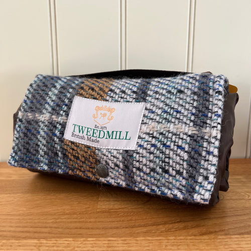 Tweedmill Recycled Walker Companion Picnic Rug with Waterproof Backing