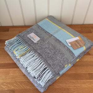Tweedmill Drapers Collection - Mills Check Pure New Wool Throw
